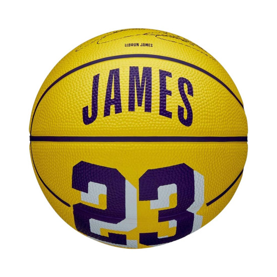 Wilson Μπάλα μπάσκετ NBA Player Icon Mini LeBron James